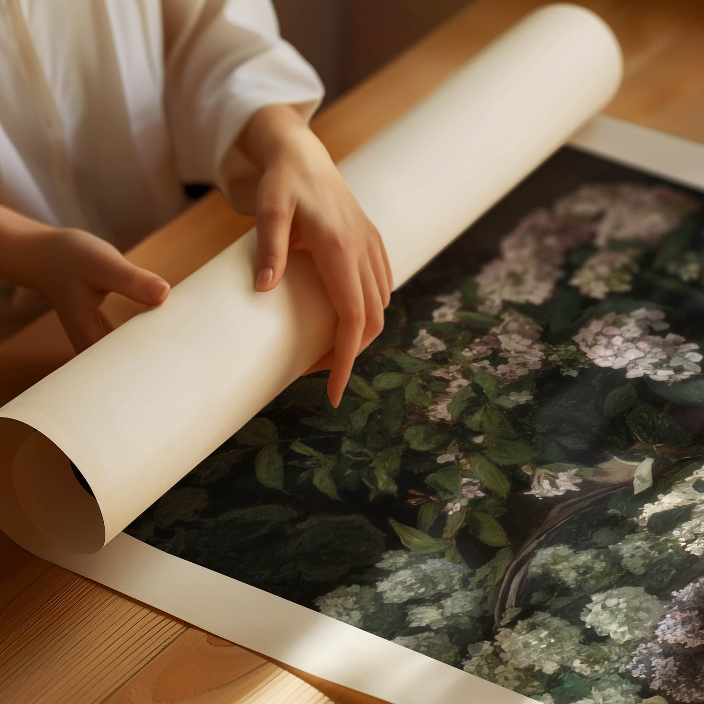Poster Claude Monet vĂĄrblommor