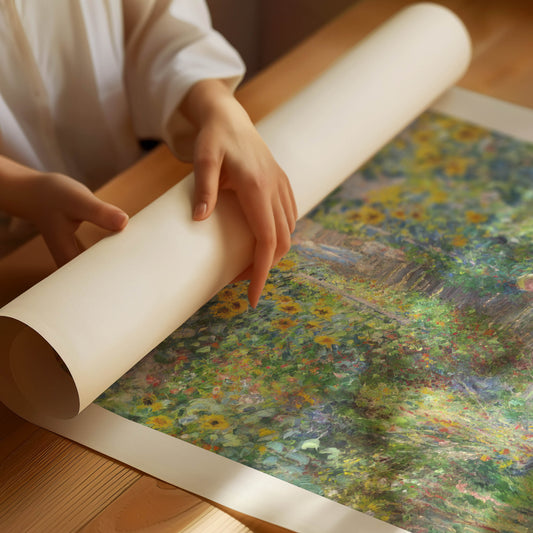 Claude monet Garden Poster