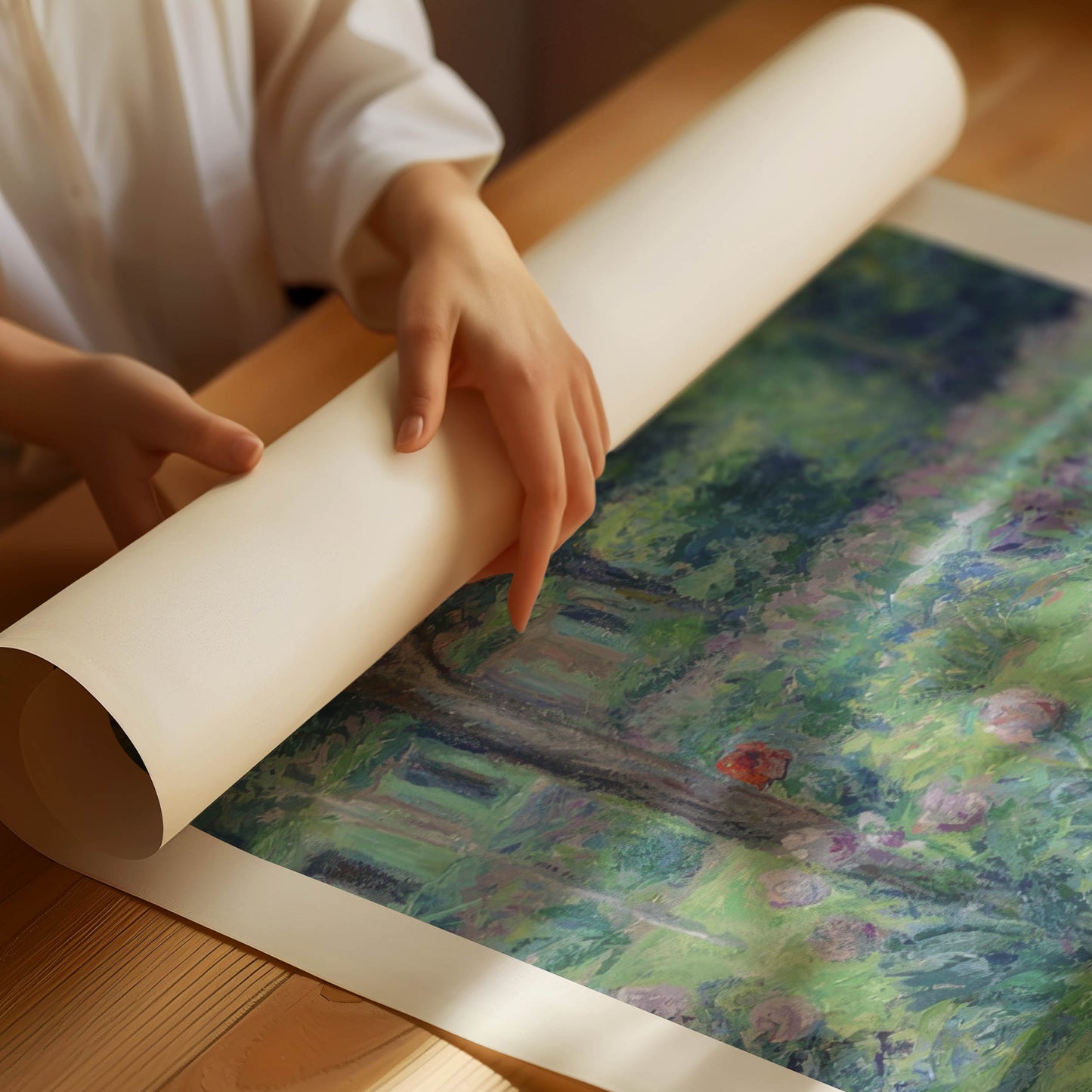 Claude monet Garden Poster