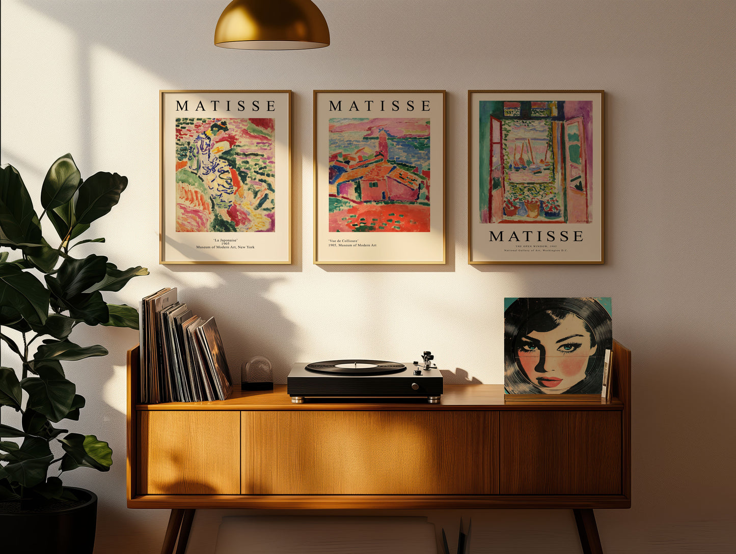 Set med 3 Matisse Posters