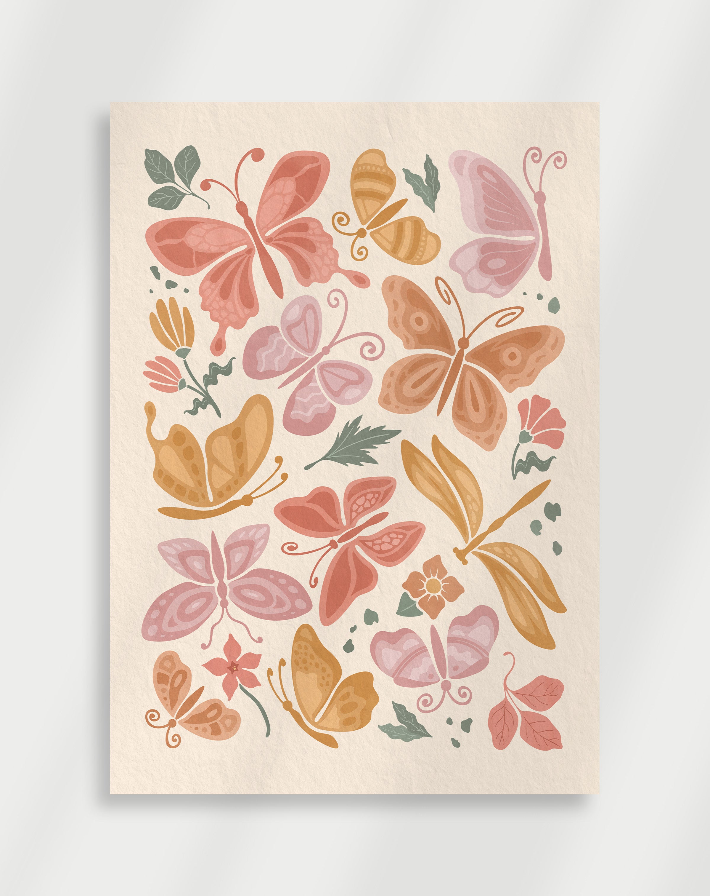 Butterfly Art Poster
