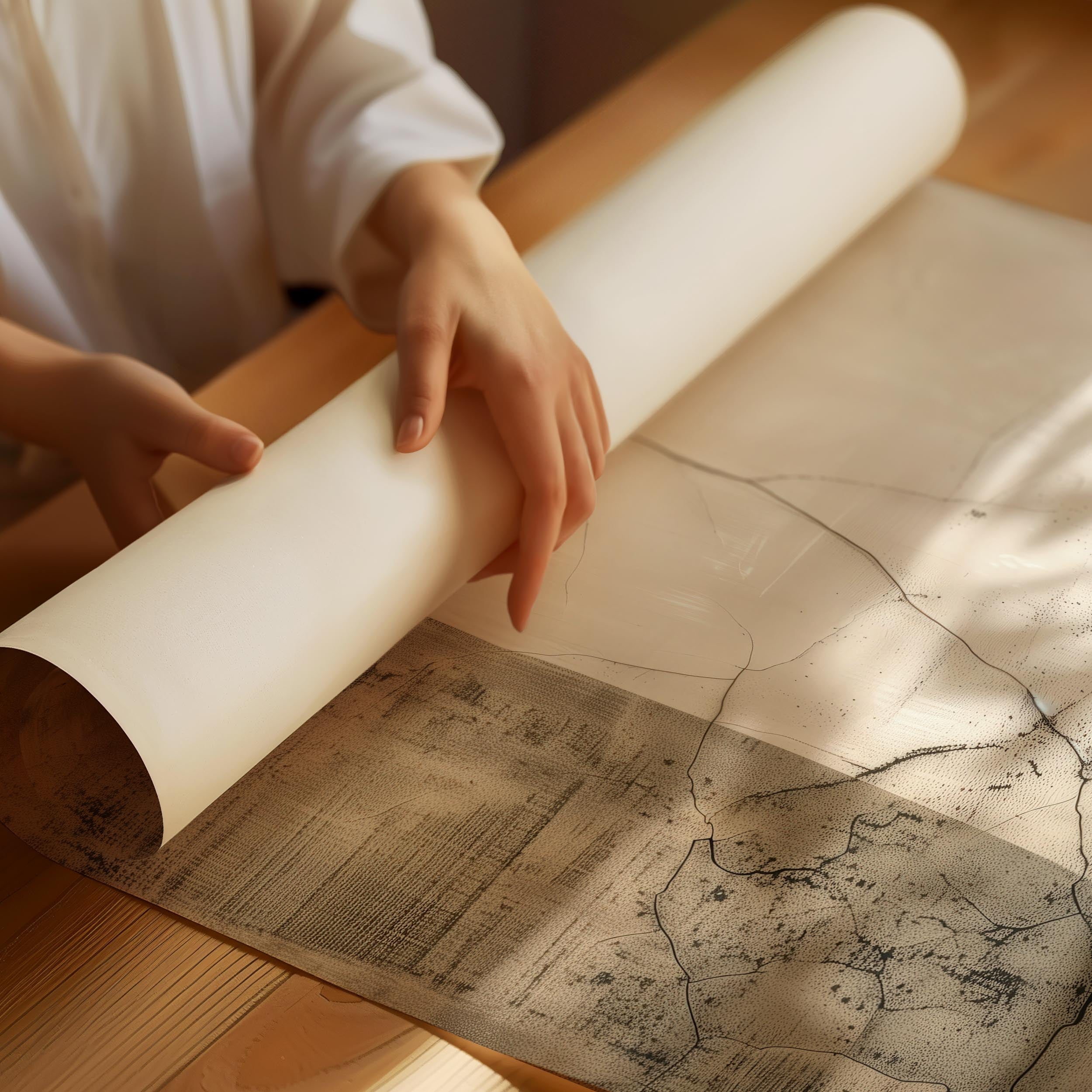 Abstrakt Wabi Sabi-stilposter nr 1