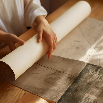 Abstract Wabi Sabi style Poster No.2