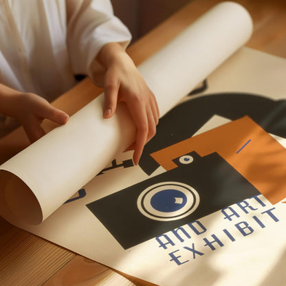 Vintage camera Poster