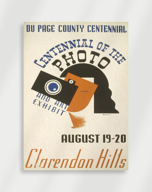 Vintage kamera Poster