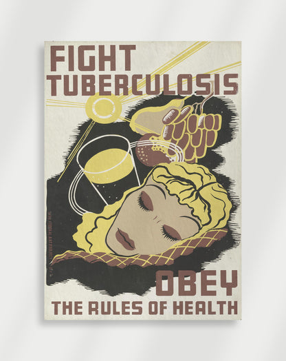 Vintage health Poster