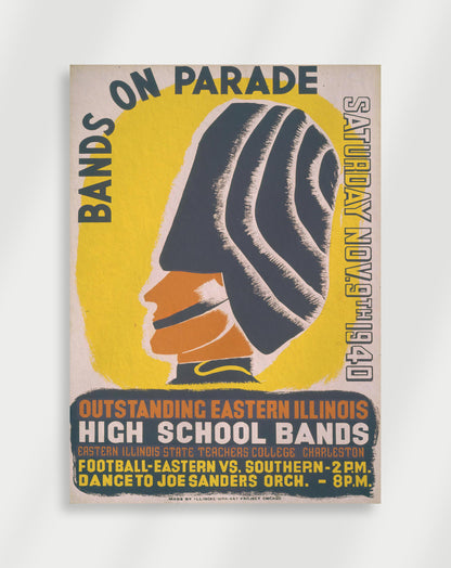 Vintage Bands Poster