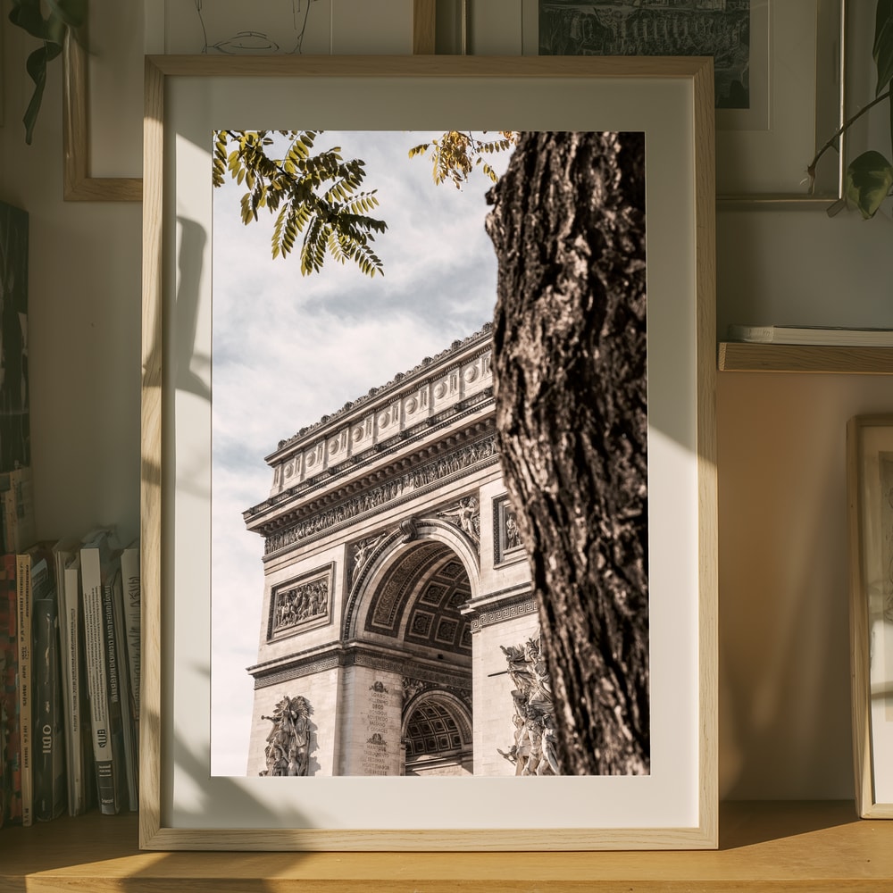 Triumfbågen Paris Poster