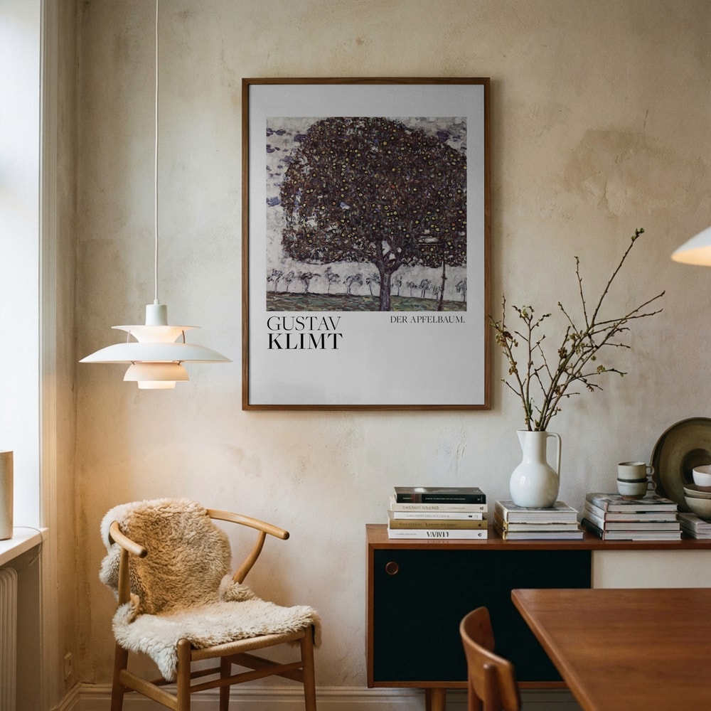 Gustav Klimt Der Apfelbaum (1916) Poster