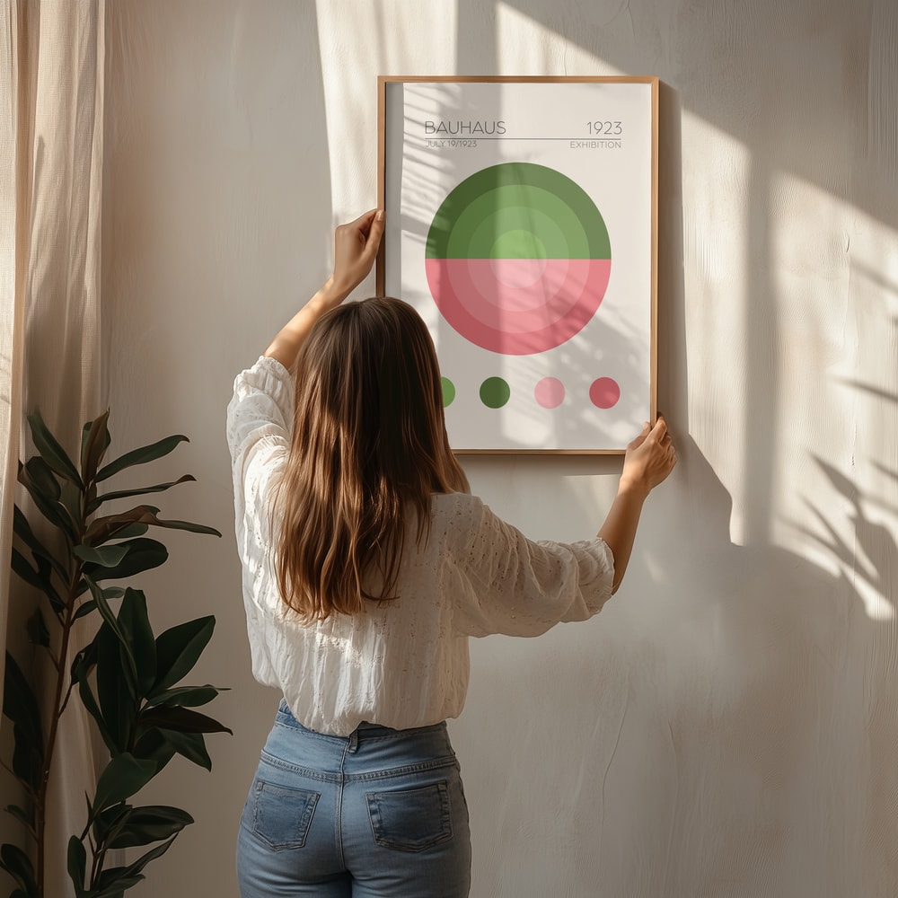 Geometrisk Harmoni Poster