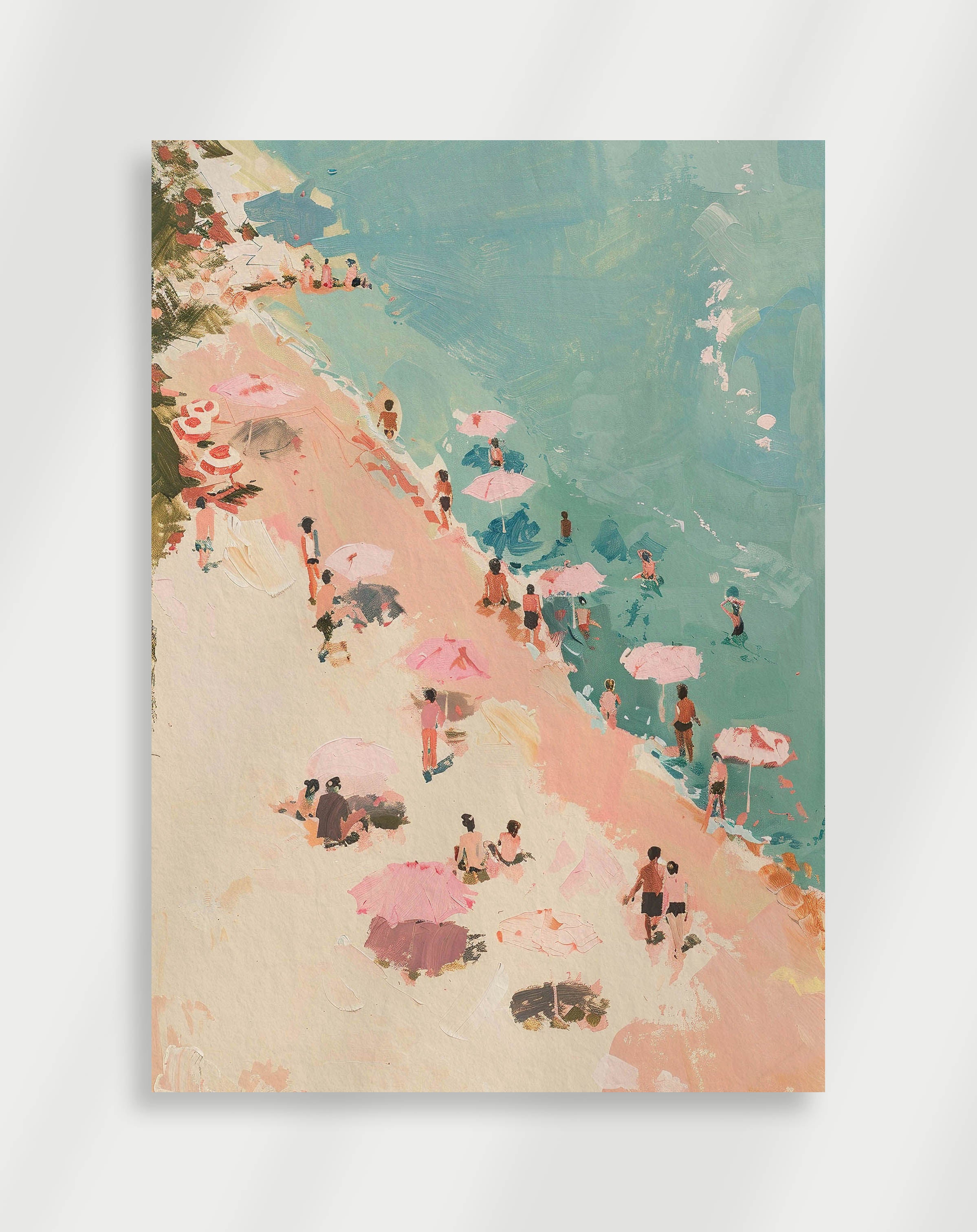 Trendig strand Poster