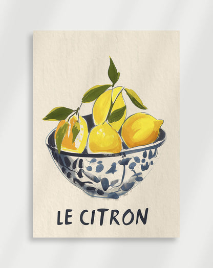 Le Citron Poster