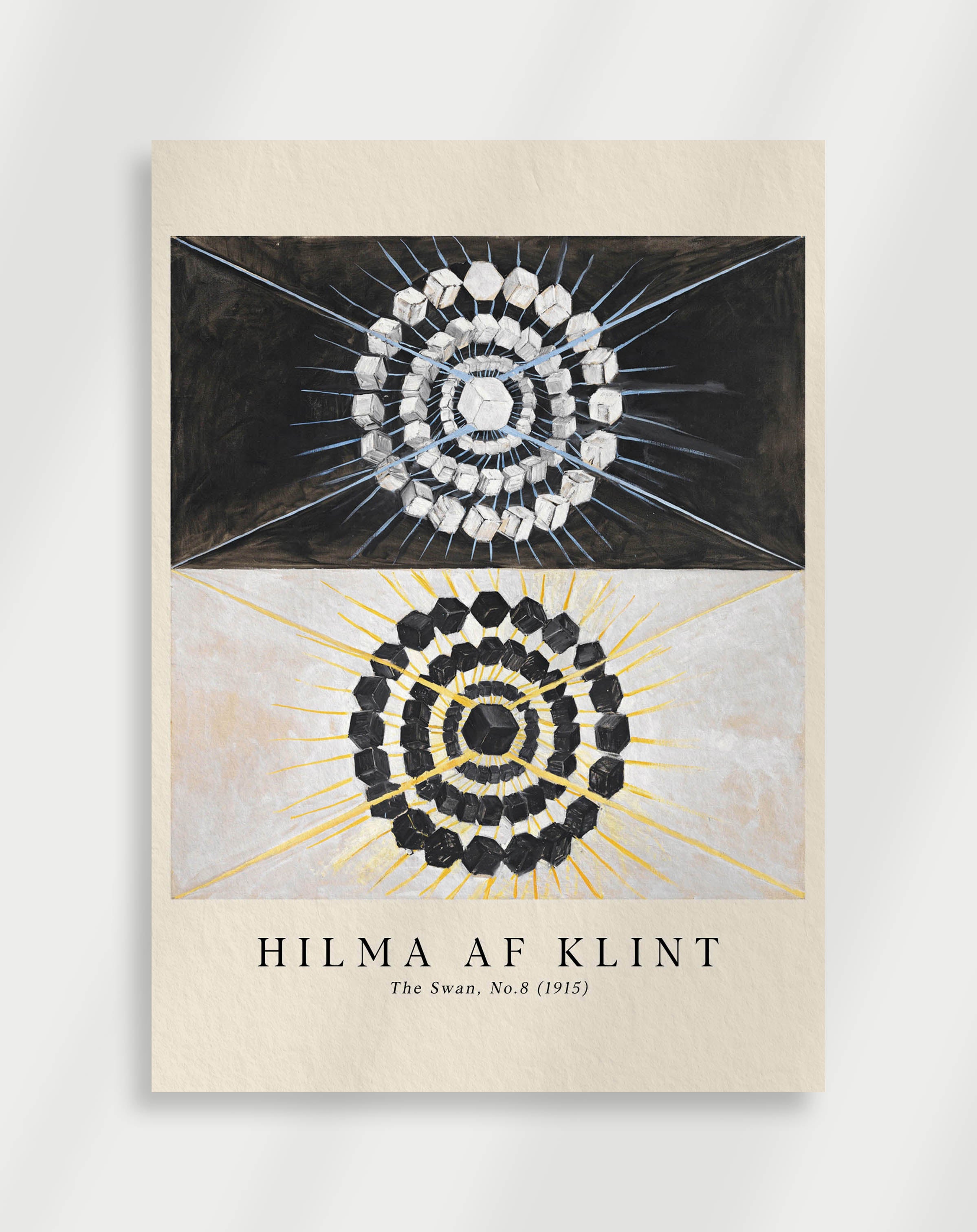 Hilma af Klint "Svanen nr.8"