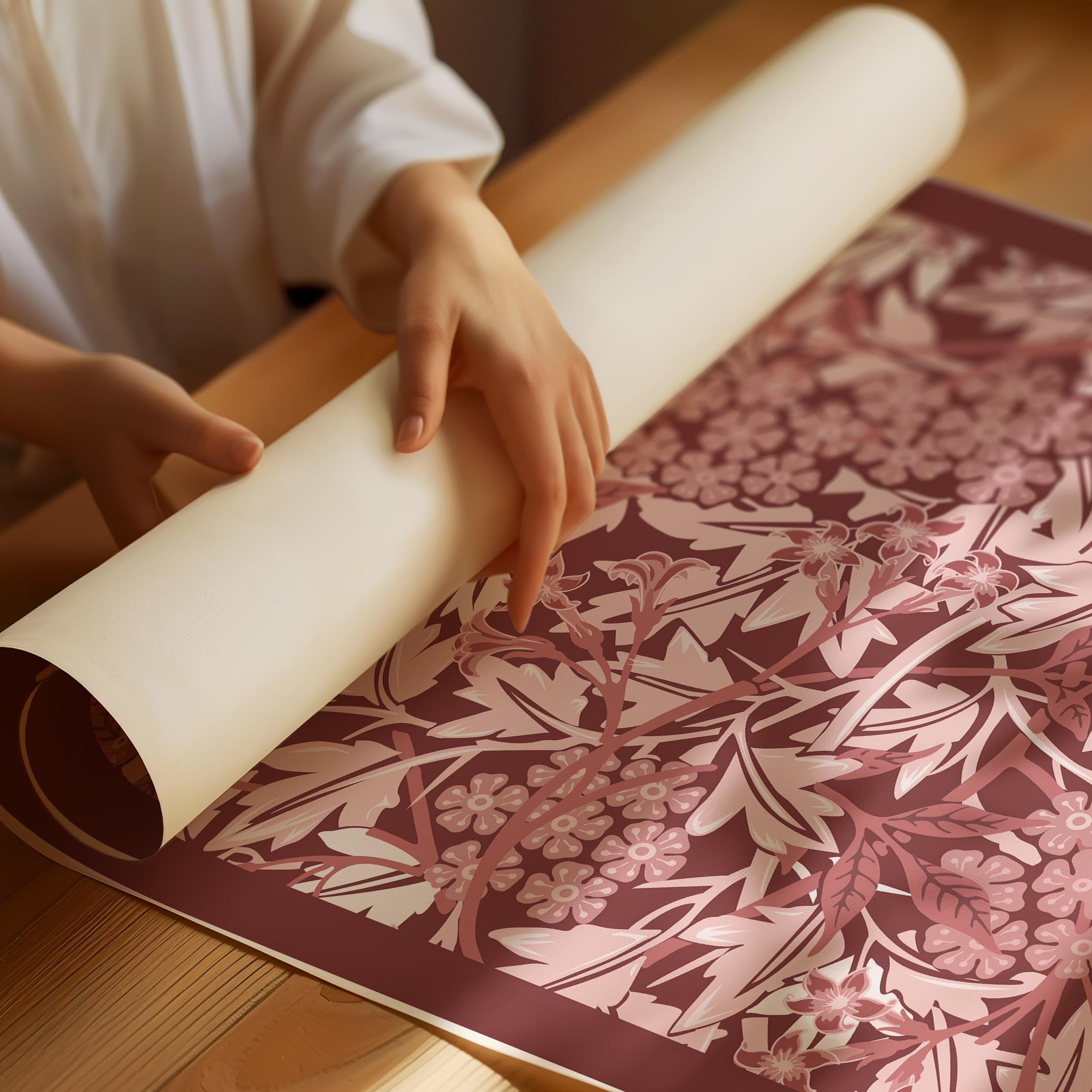 William Morris Lily Poster