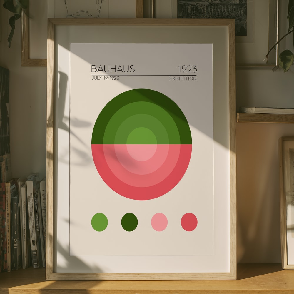 Geometrisk Harmoni Poster