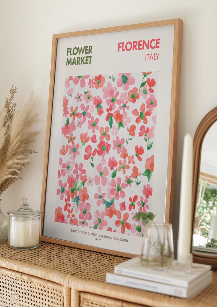 Florence Blooms Poster