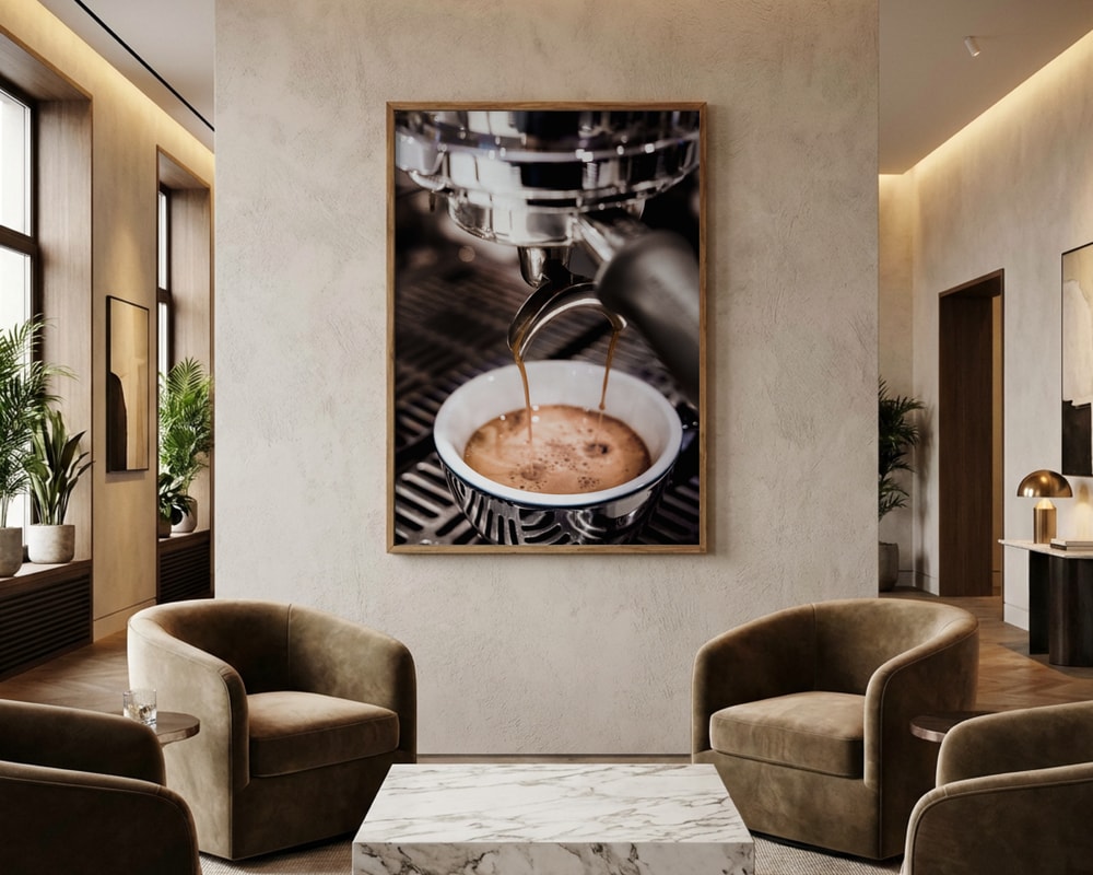 Affiche « Espresso frais »