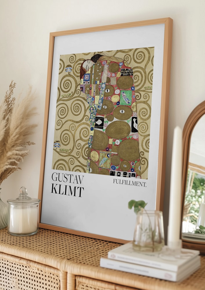 Poster 2 „Gustav Klimt Erfüllung (1910–1911)“