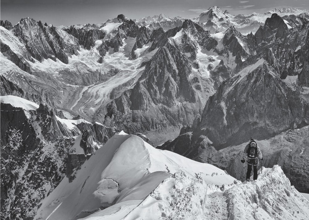 Alpine Summit View Poster