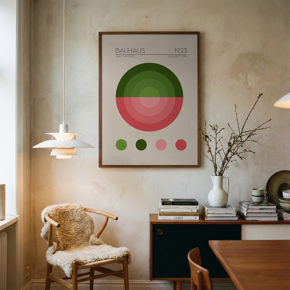 Geometrisk Harmoni Poster