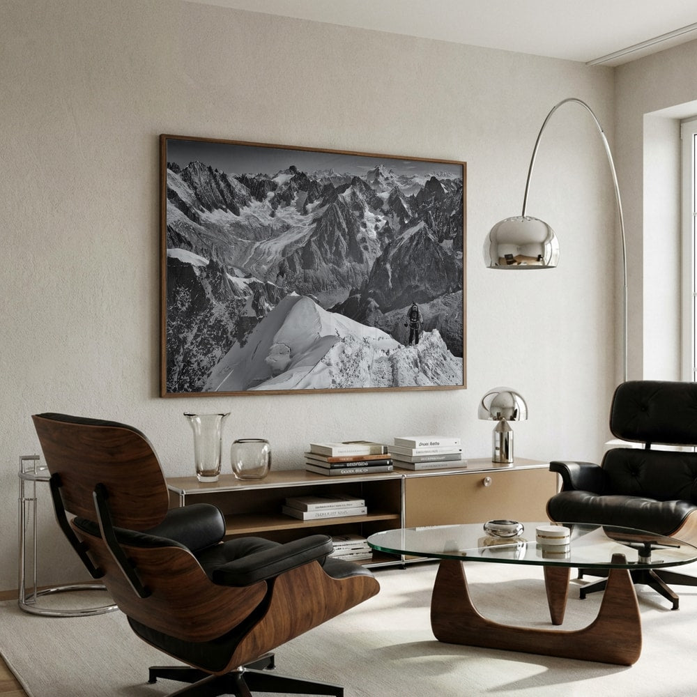 Alpine Summit View Poster