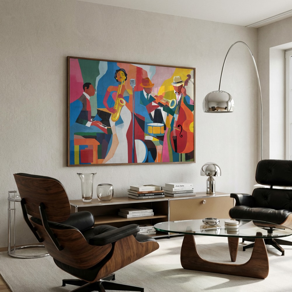 Livfull jazzensemble Poster