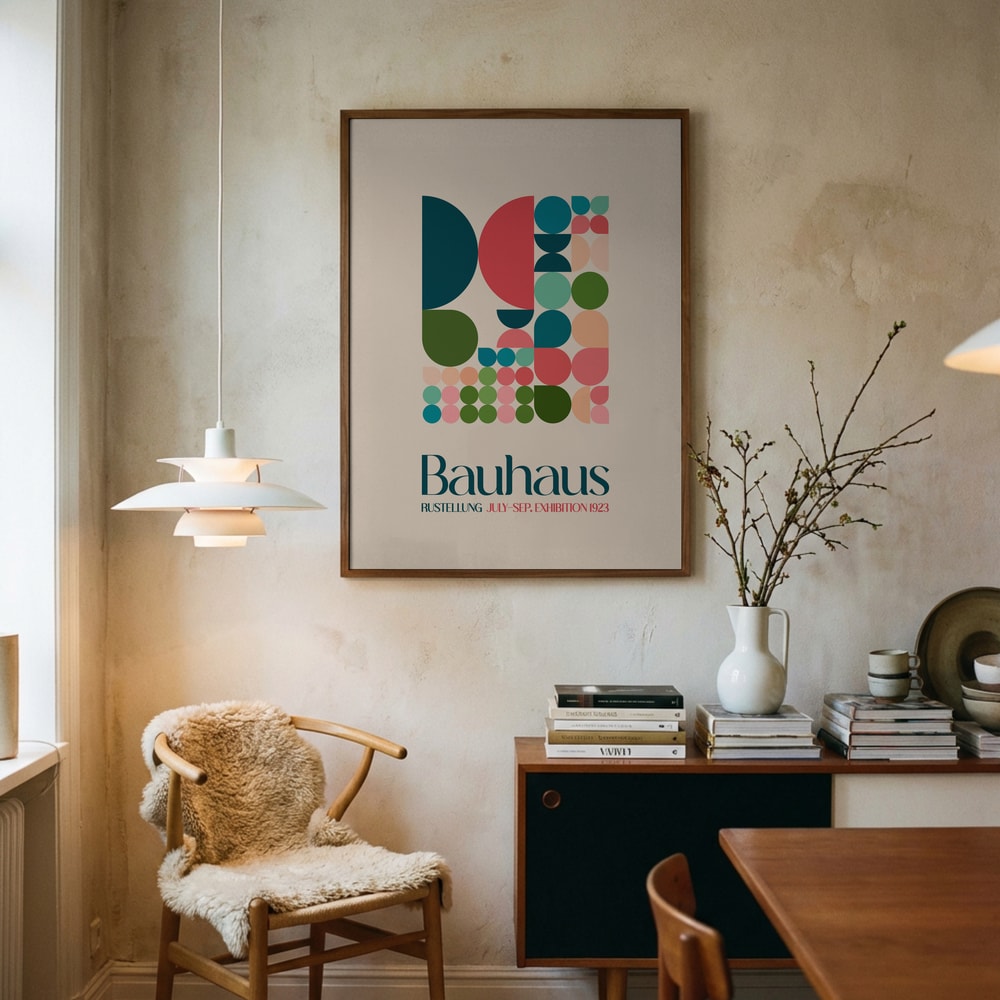Geometrisk Harmoni Poster