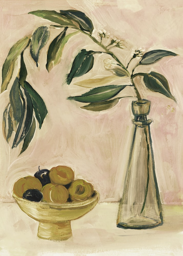Frukt och gren Poster