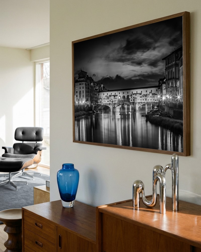 Ponte Vecchio Natplakat