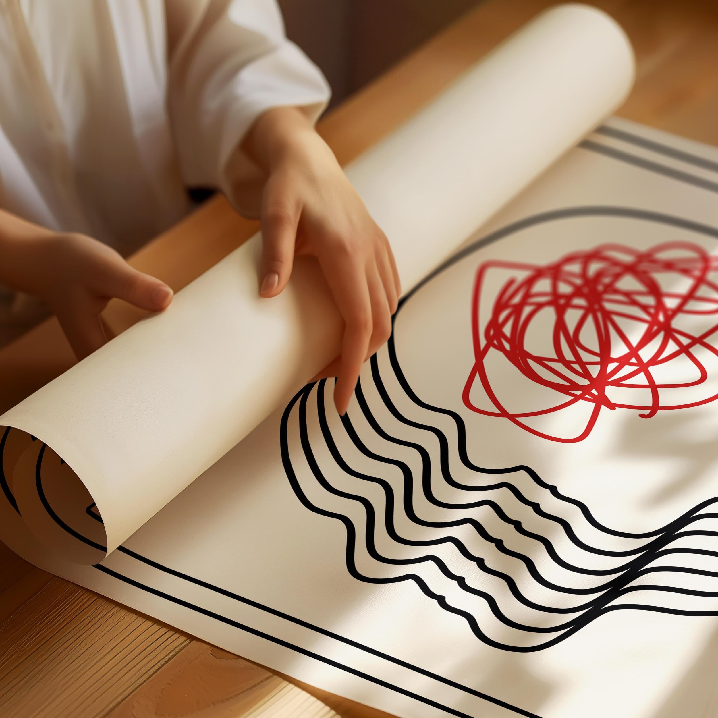 Over Thinkers inre dialoger Poster