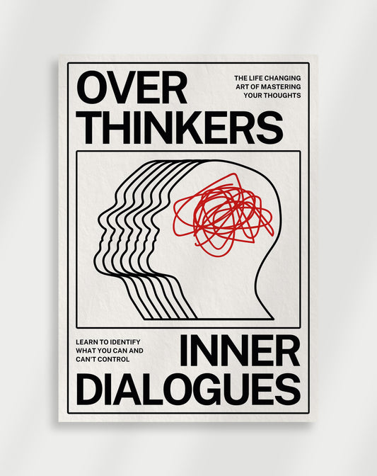 Over Thinkers inner dialogues Poster