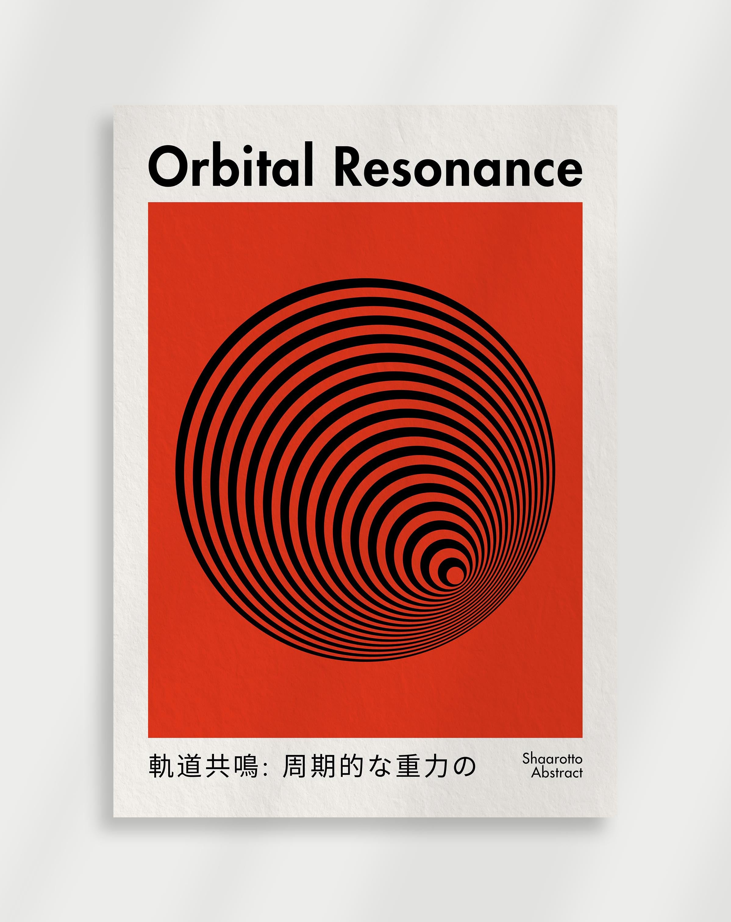 Orbital resonans Poster