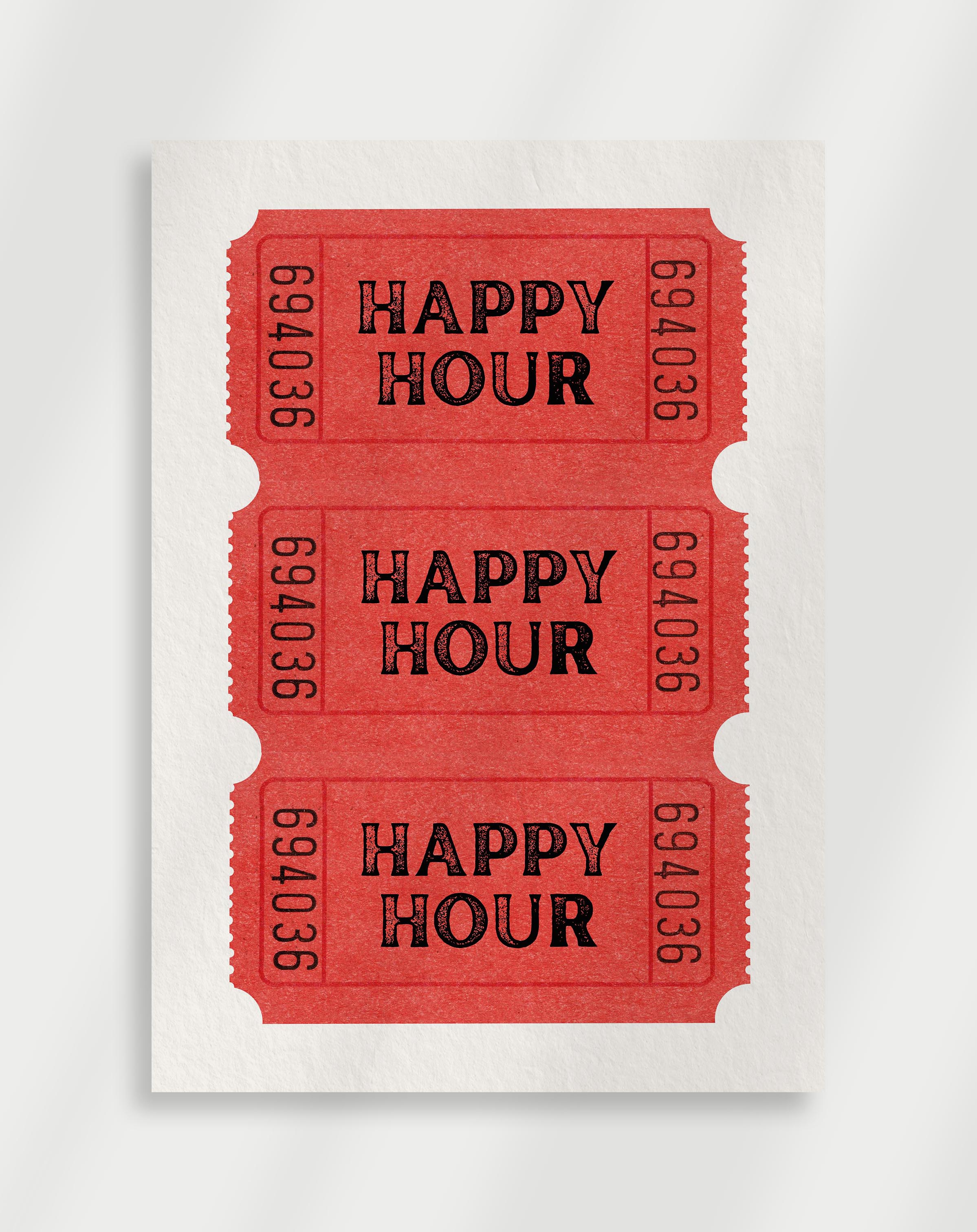 Happy Hour Poster