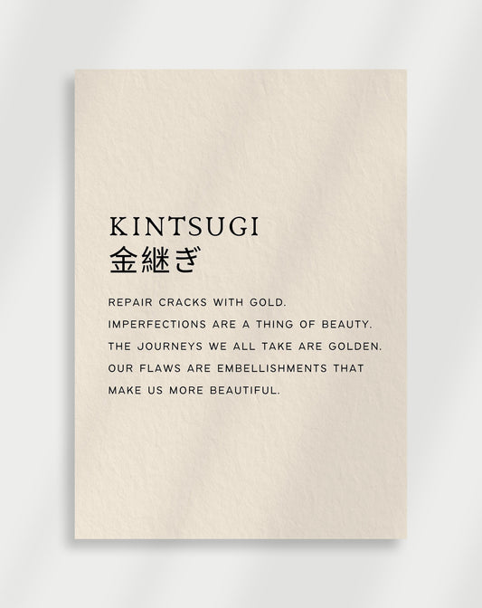 "Kintsugi" Poster