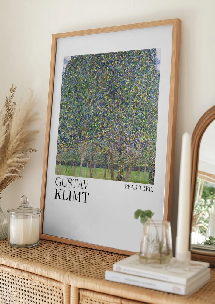 Gustav Klimt Päronträd (1903) Poster