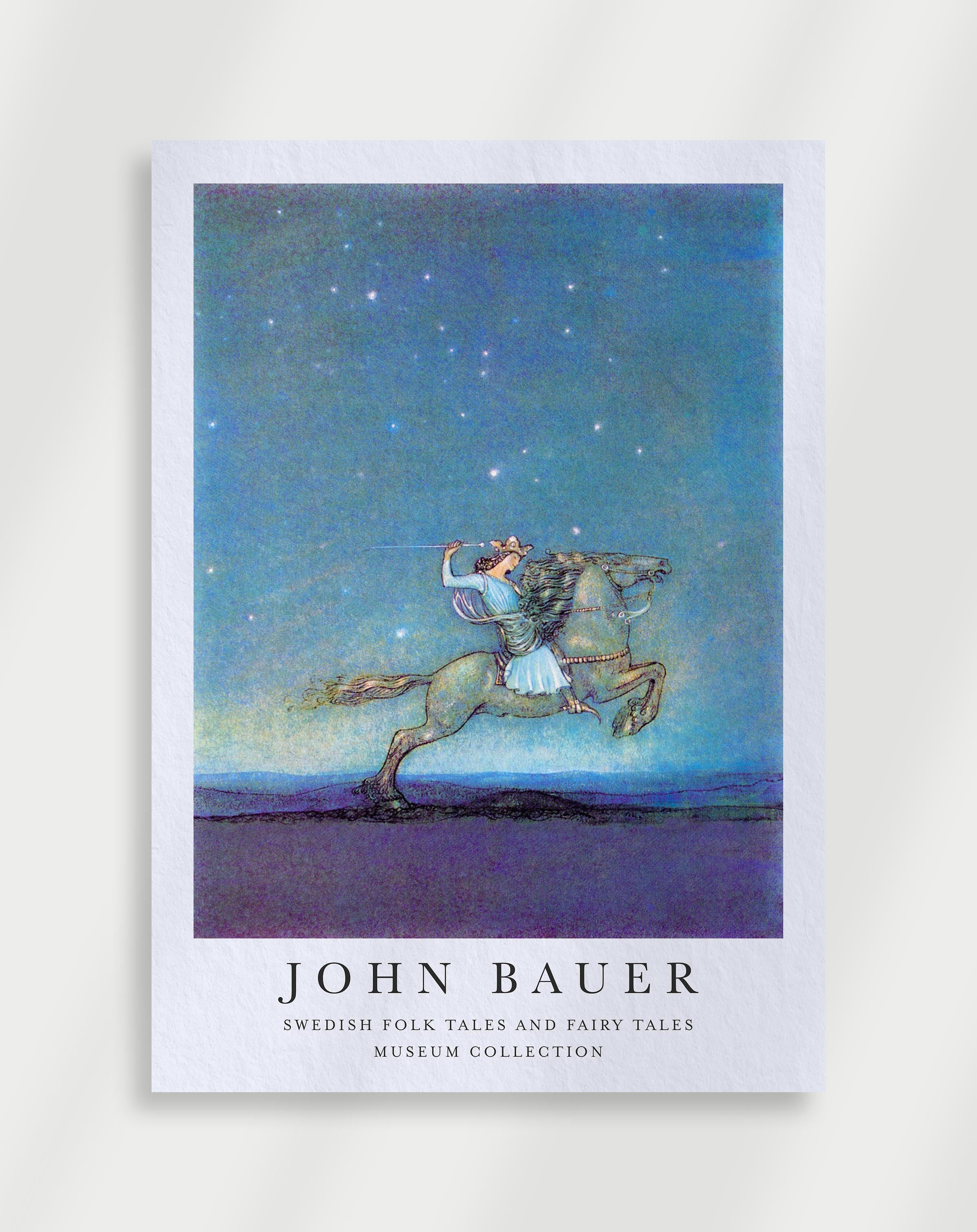 John Bauer Poster