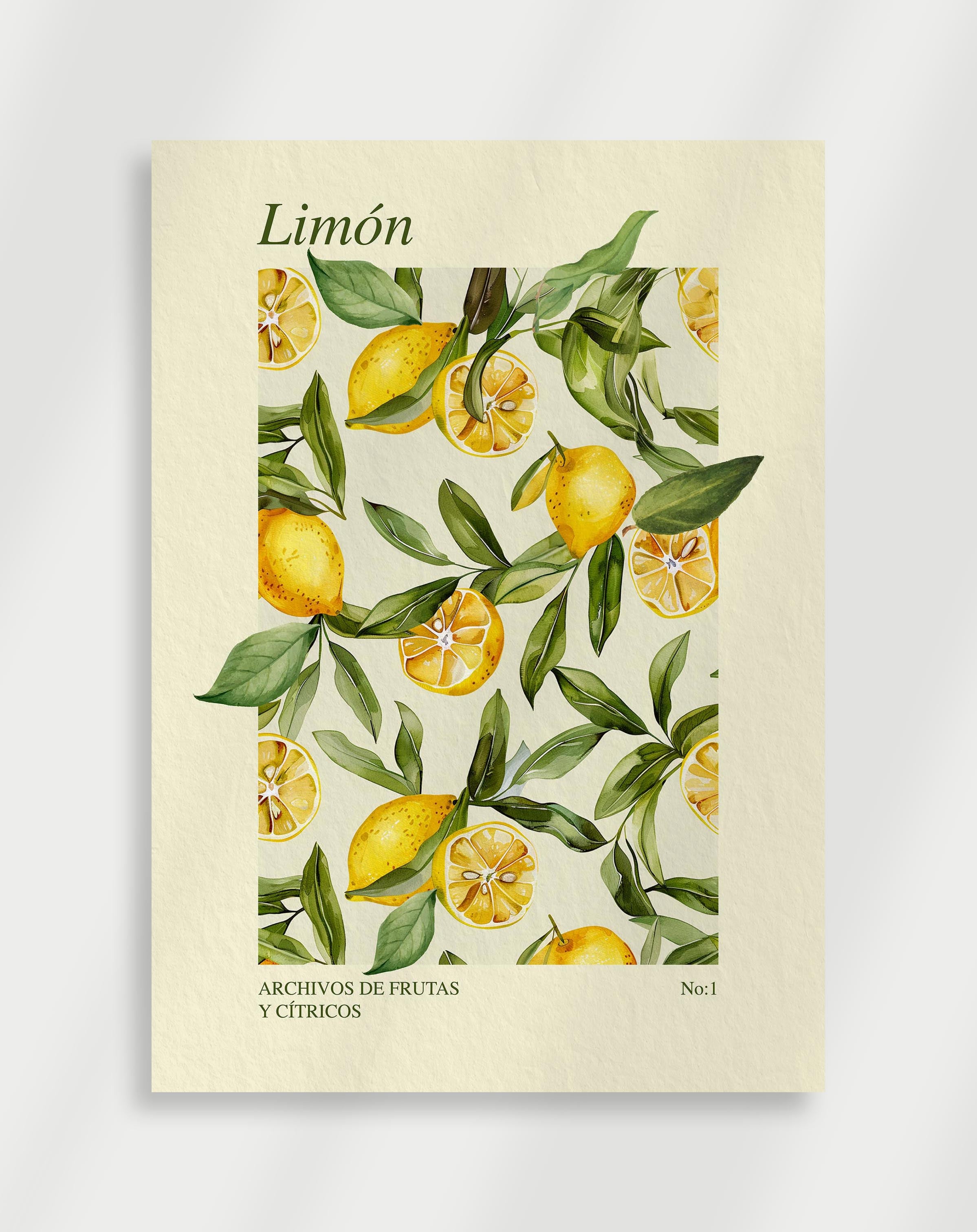 Limón nr 1 Poster