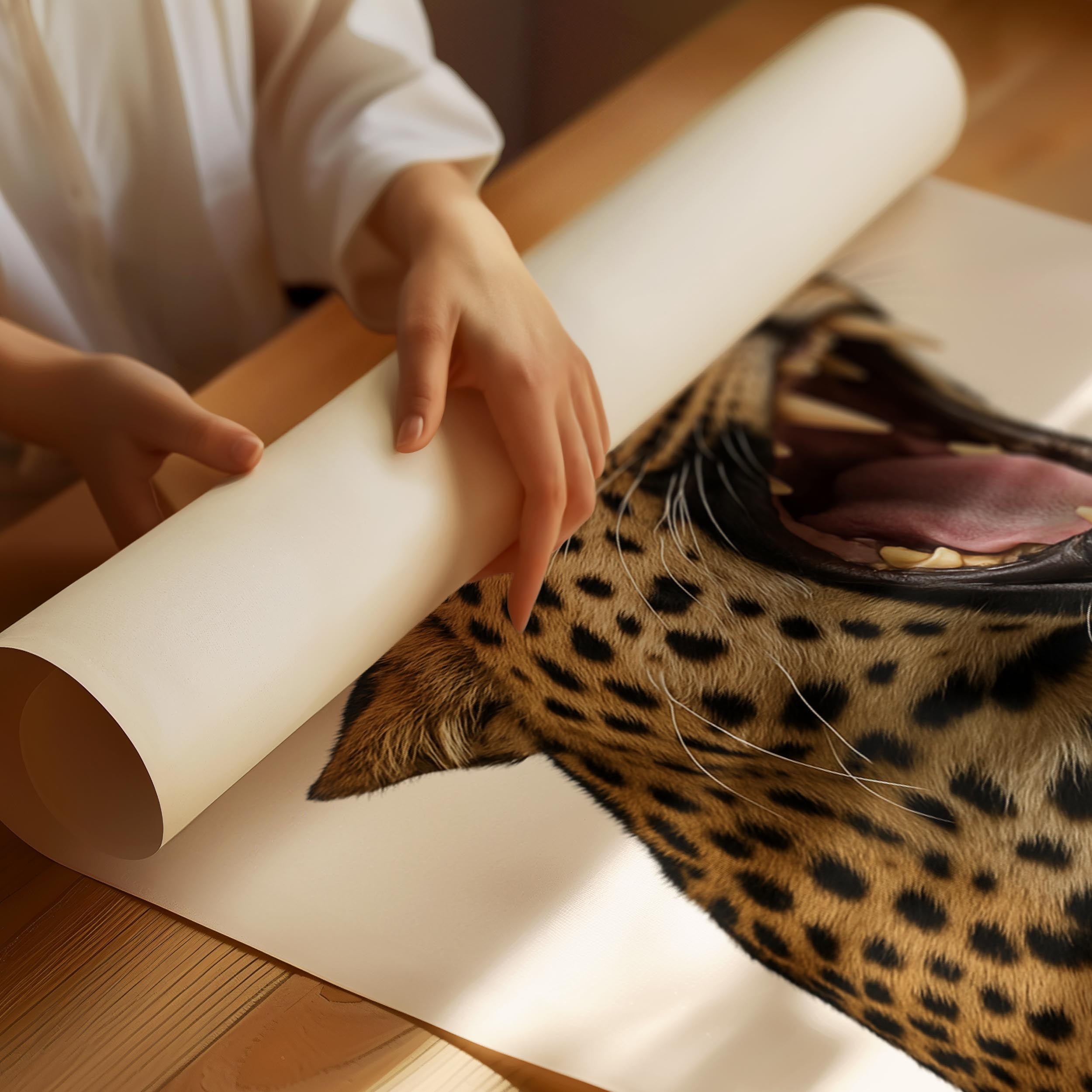 Leopard poster