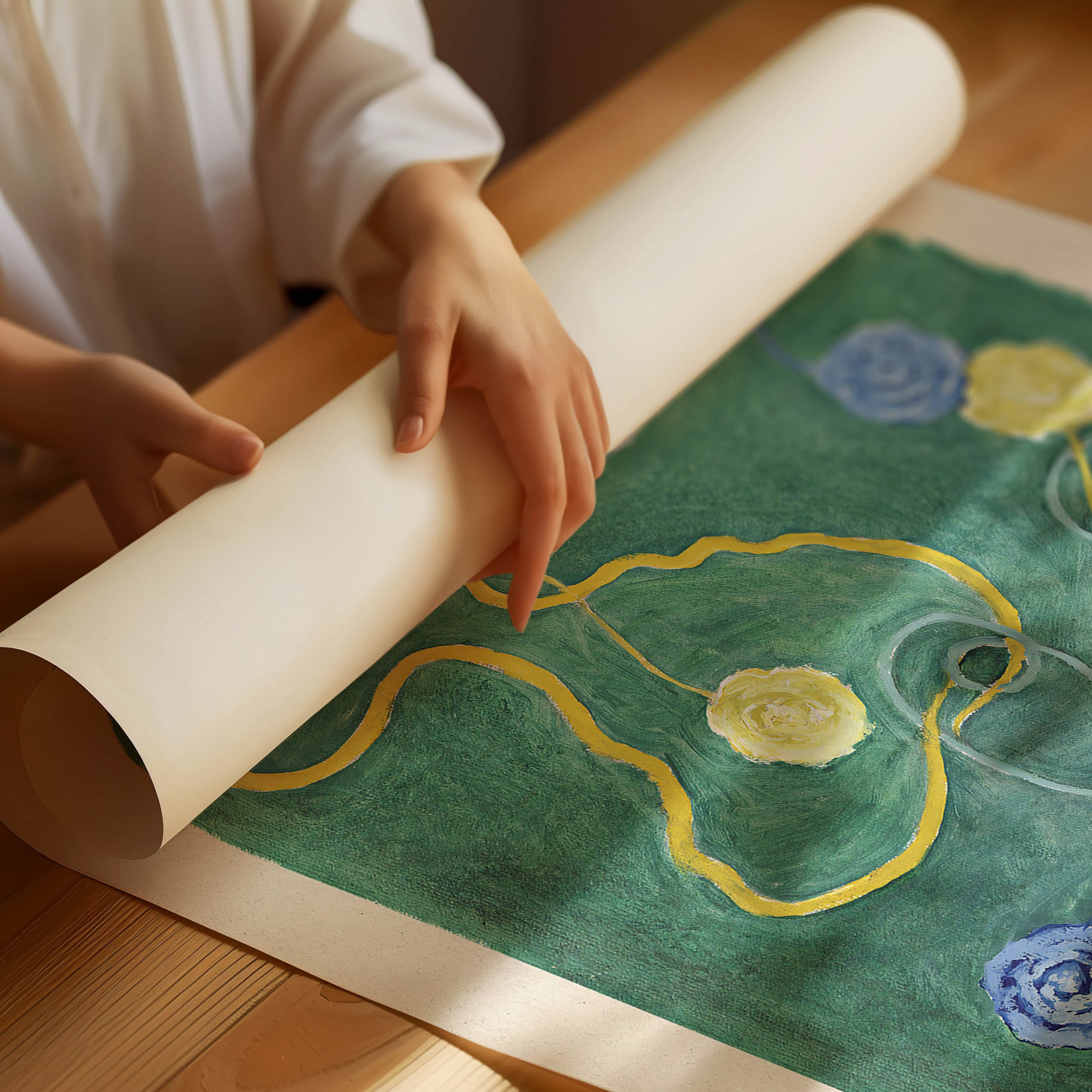 Hilma af Klint Primordial Chaos No.13 Poster