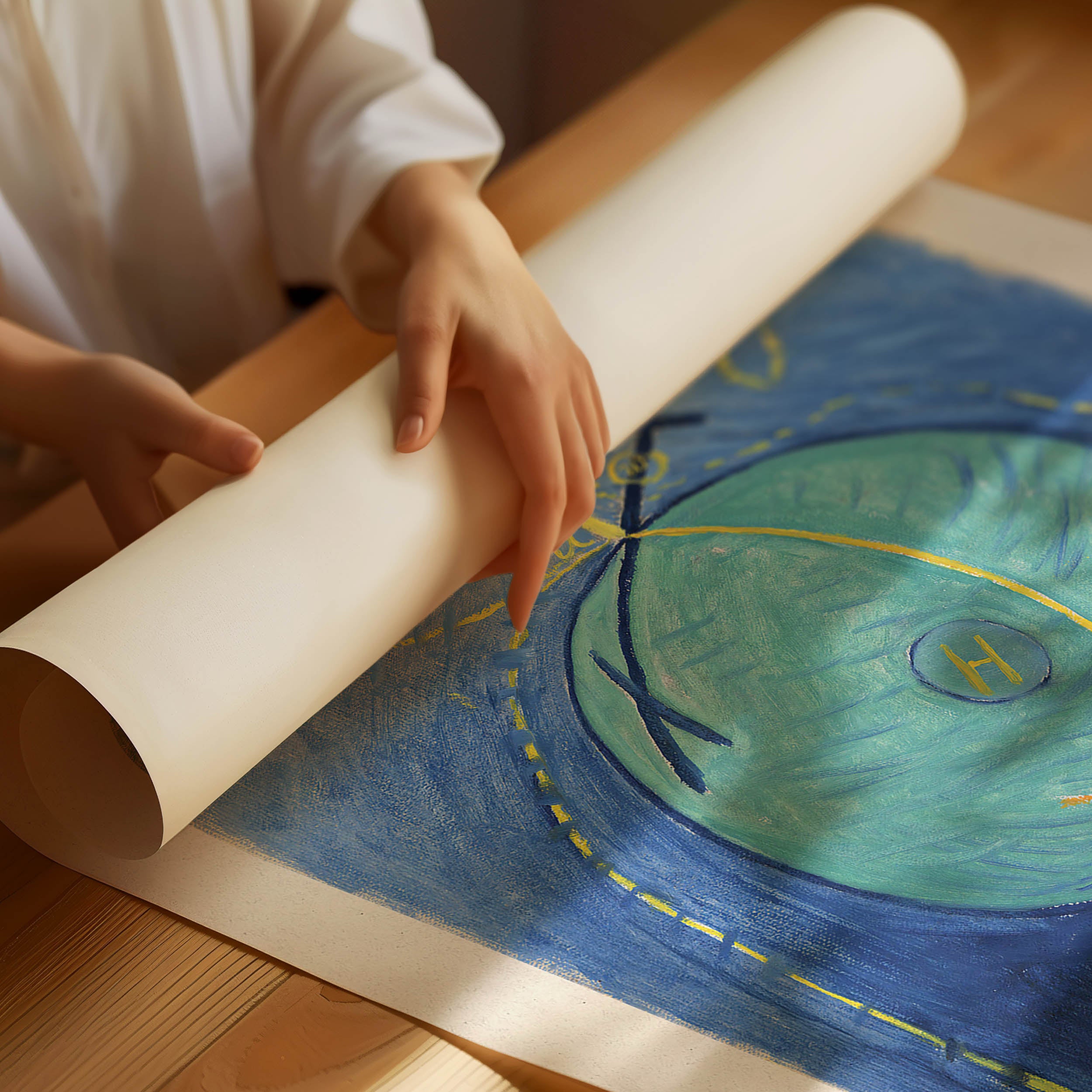 Hilma af Klint Primordial Chaos No.12 Poster
