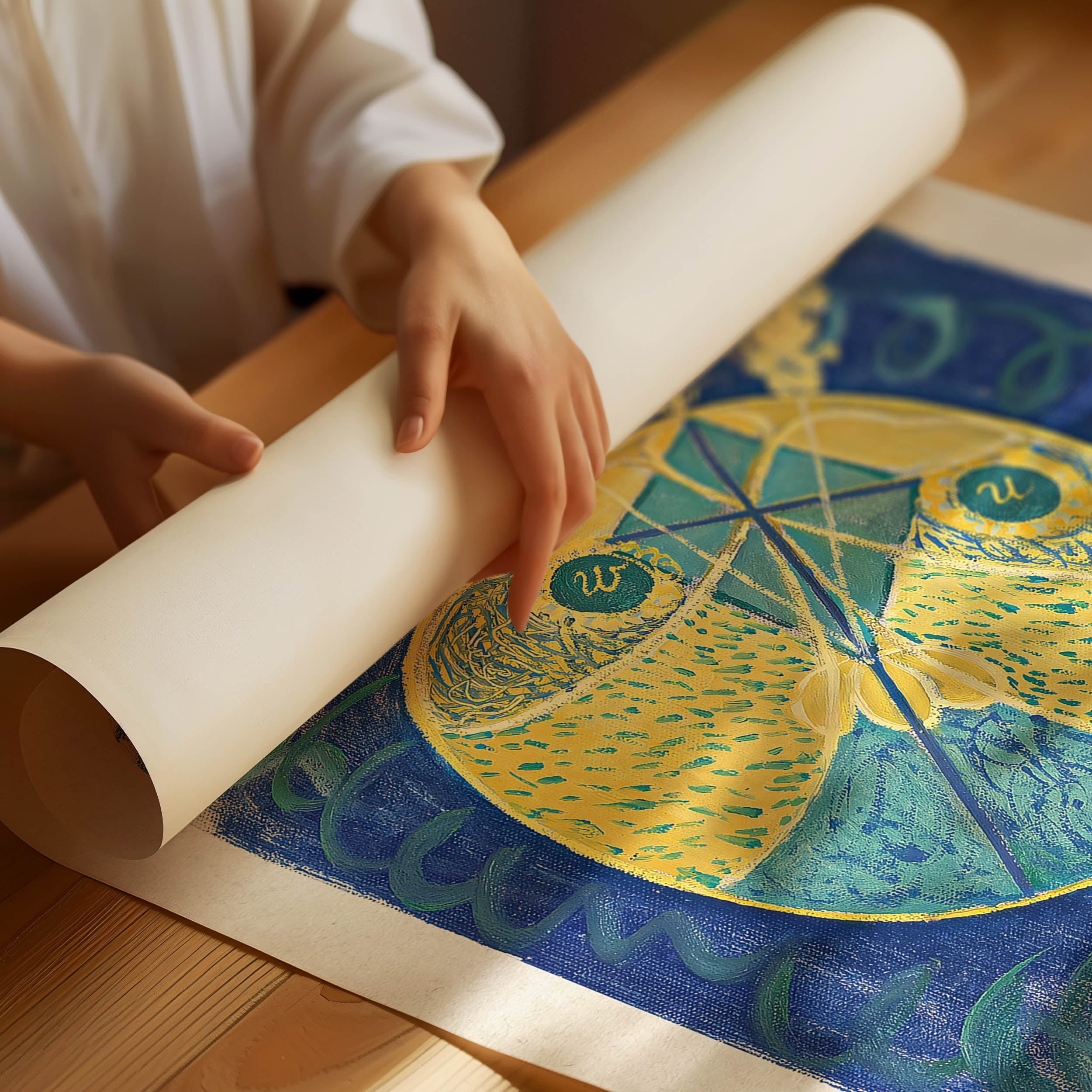Hilma af Klint Primordial Chaos No.7 Poster