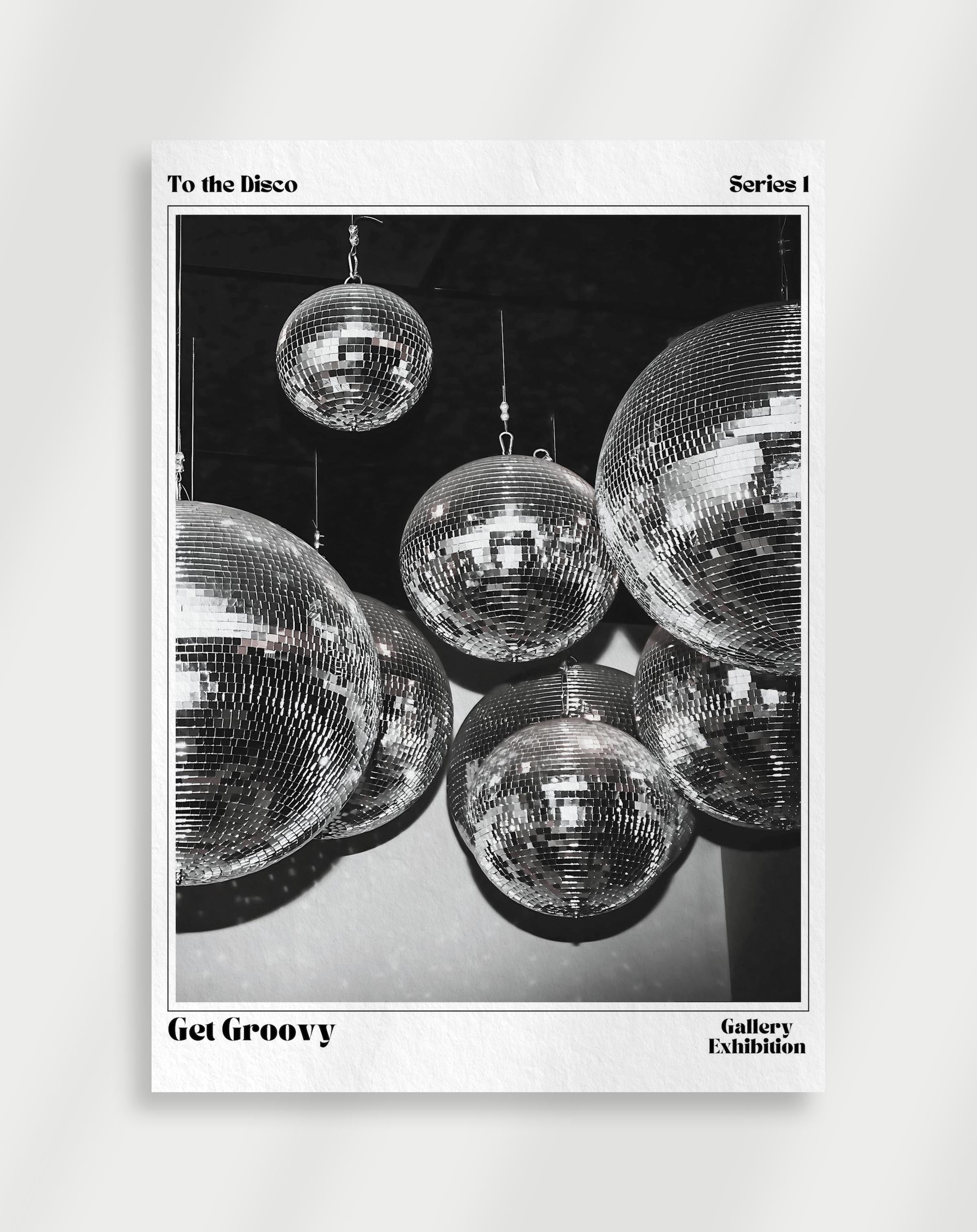 Discoball Poster