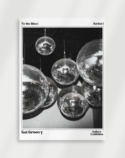 Discoball Poster