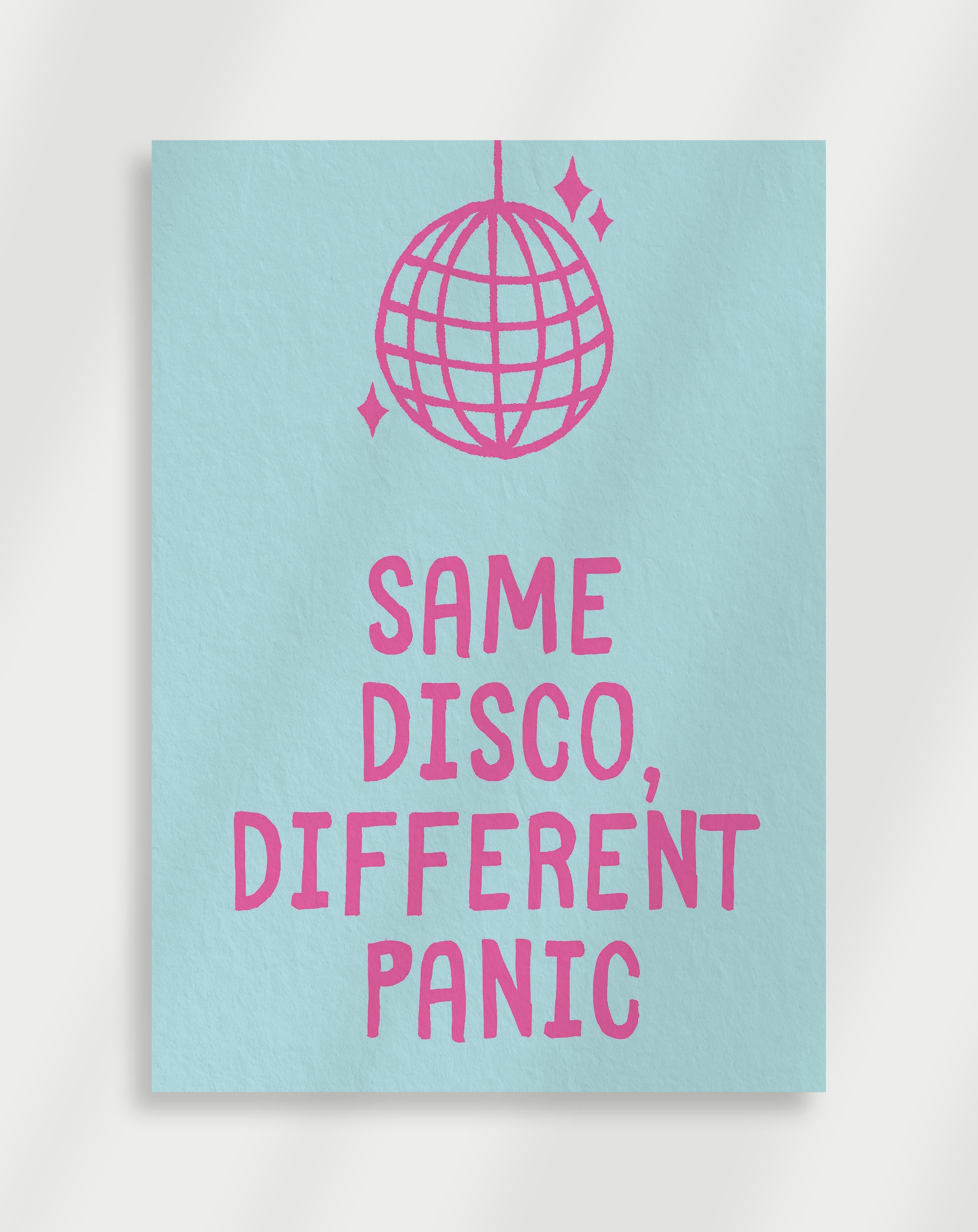 Rolig Disco Ball Poster