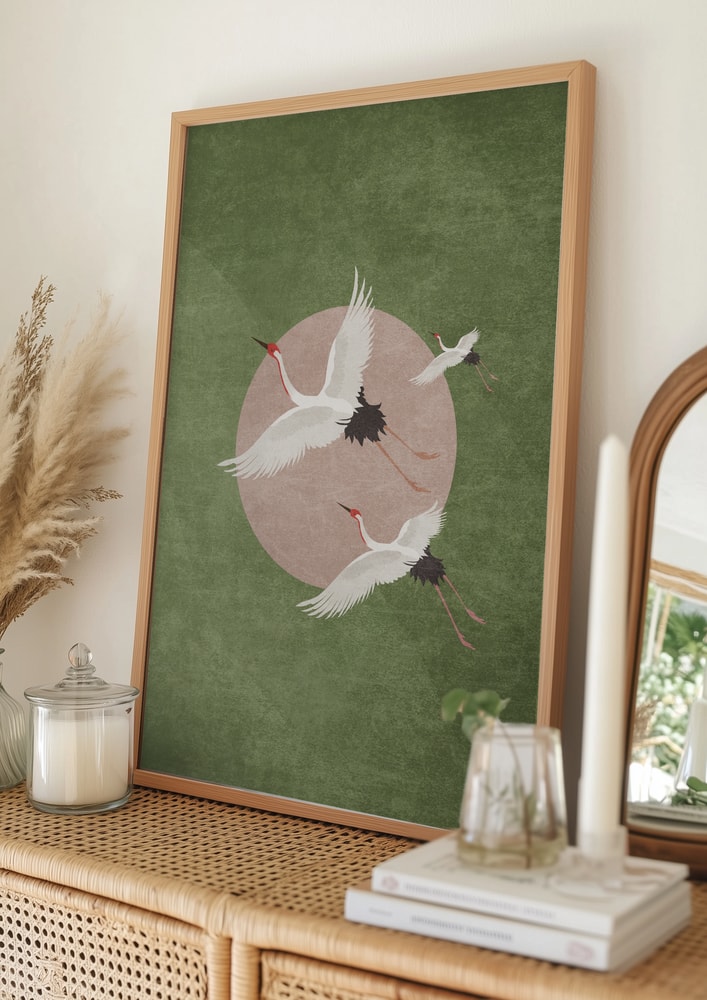 Tranor i flykt Poster