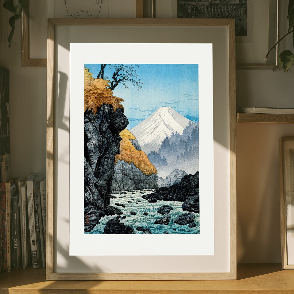 Ashitaka-bergets fot Poster