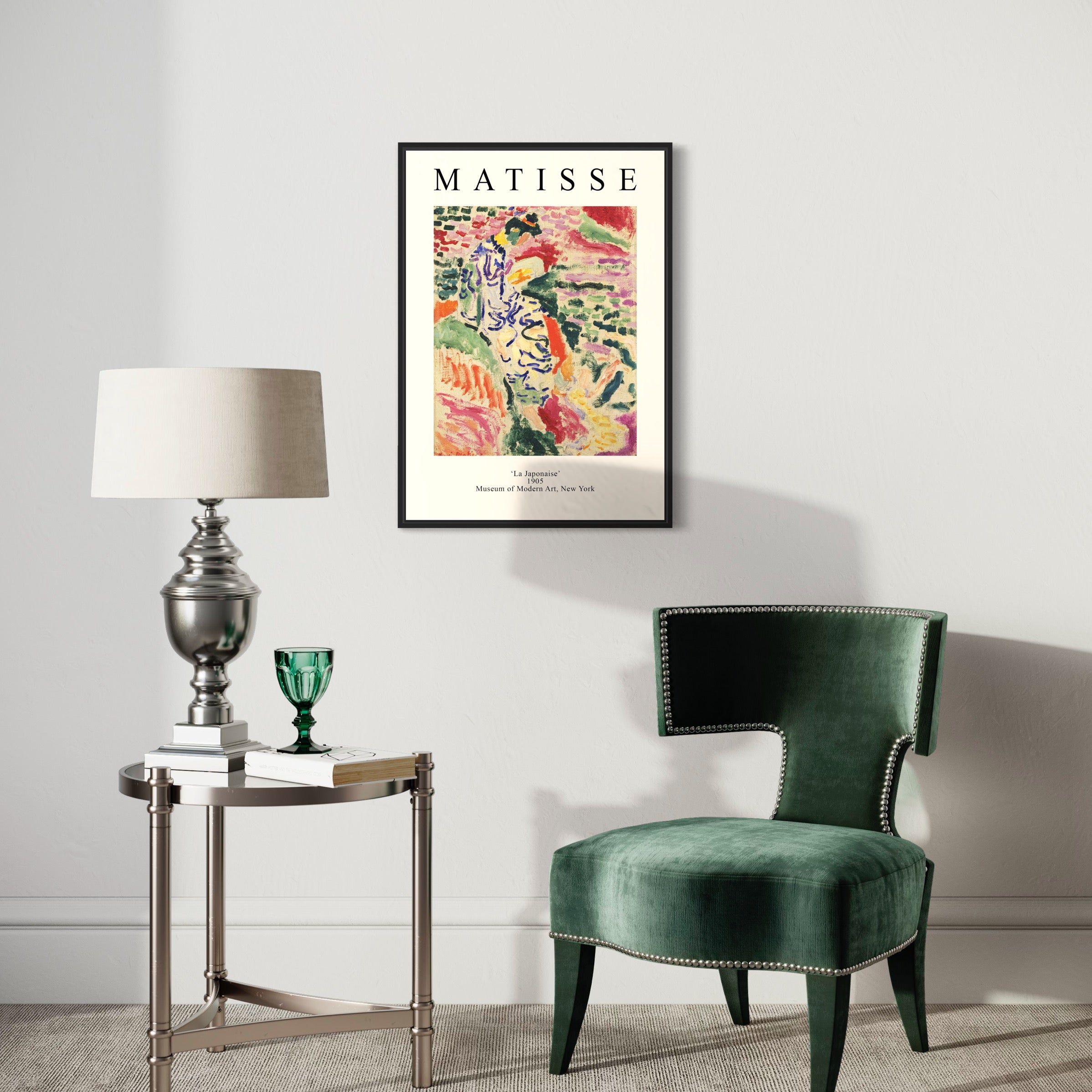 Matisse "La Japonaise" Konst Poster