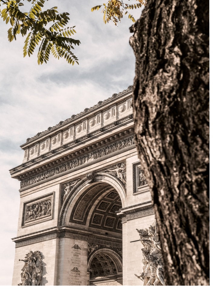 Triumfbågen Paris Poster