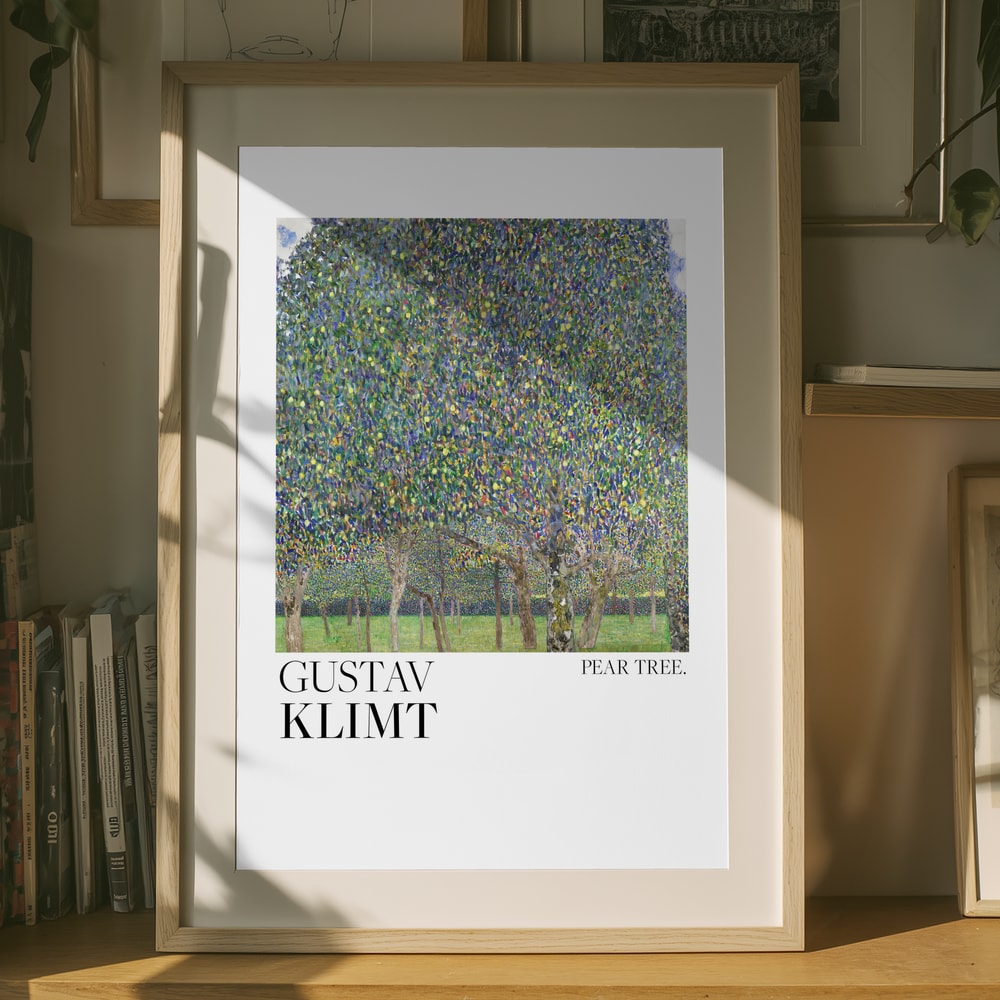 Gustav Klimt Päronträd (1903) Poster