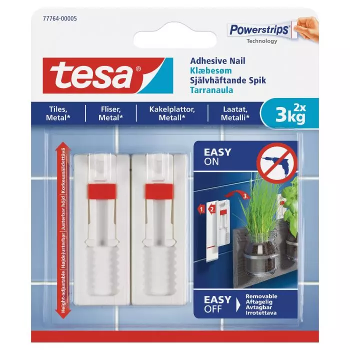 Tesa Tavelupphängare 2-pack